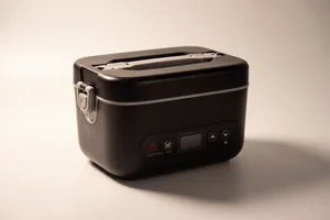 The cordless heated lunch box